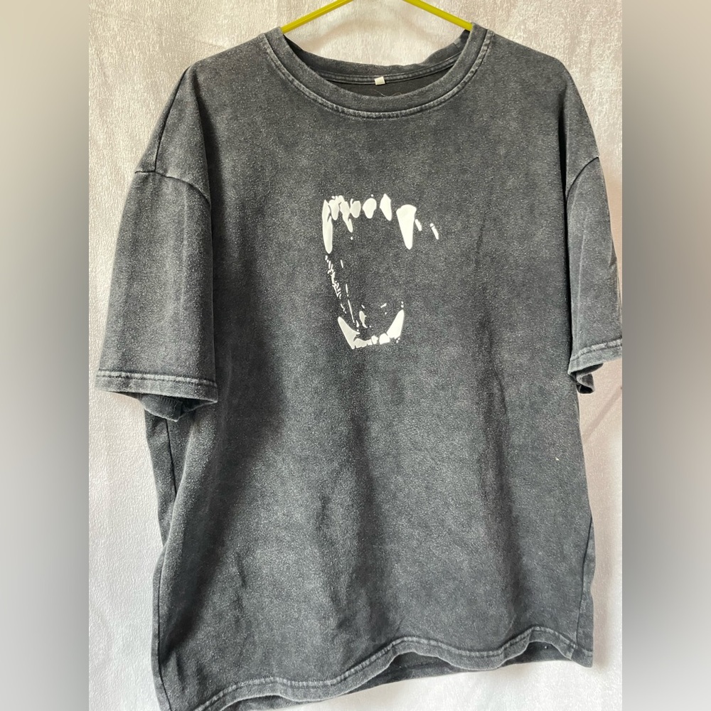Men's Black Graphic T-Shirt